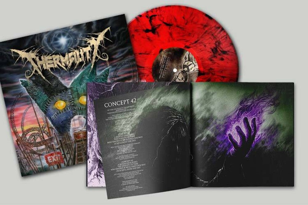 Concept 42 - Red/Black Marble (Blk) [Colored Vinyl] (Red)