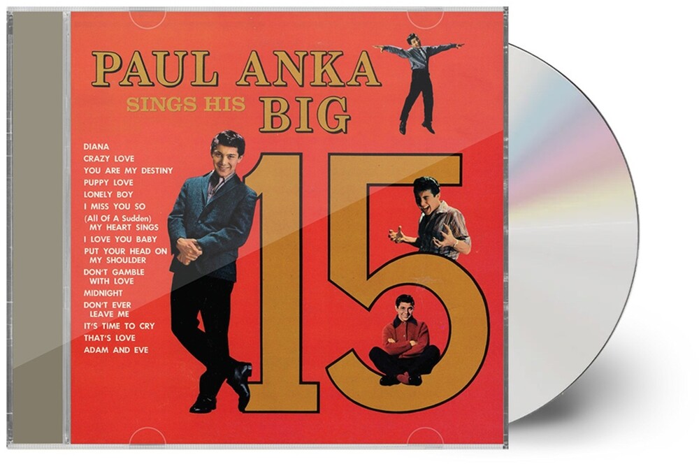 Paul Anka Sings His Big 15 [CD]