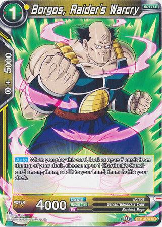 Borgos, Raider's Warcry (DB1-074) [Dragon Brawl] (ONLINE ORDER ONLY)