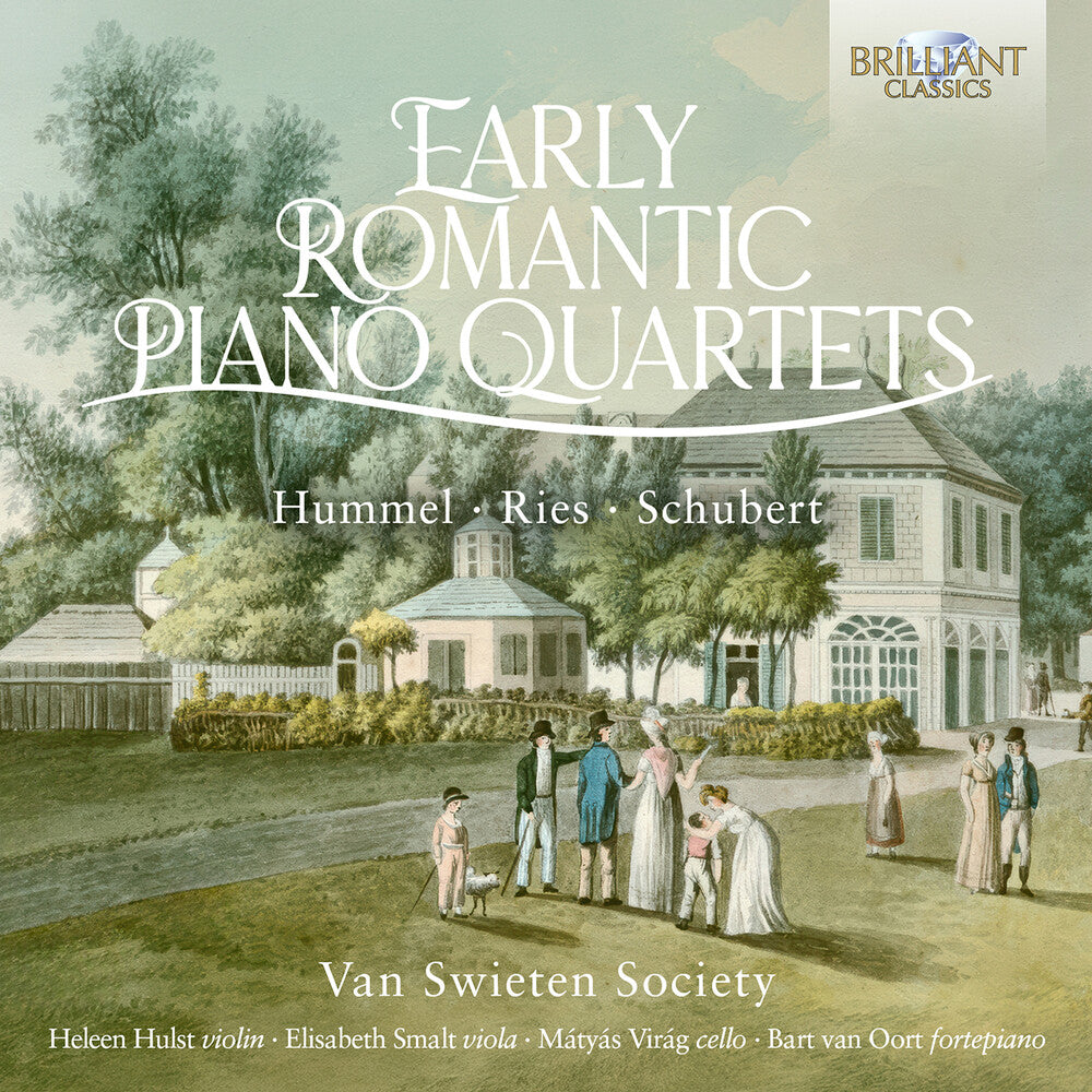 Early Romantic Pno Quartets By Hummel Ries & [CD]