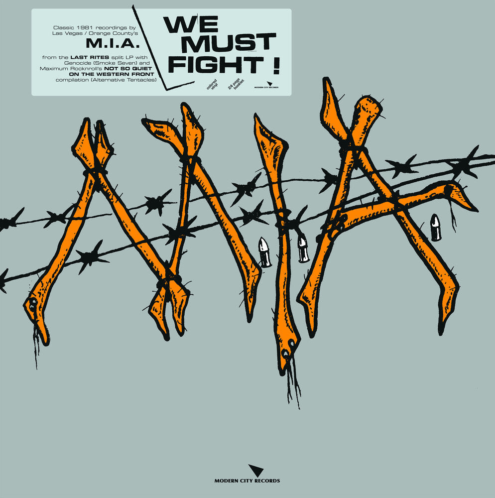 We Must Fight - Hand-Screened Cover Version [Colored Vinyl]