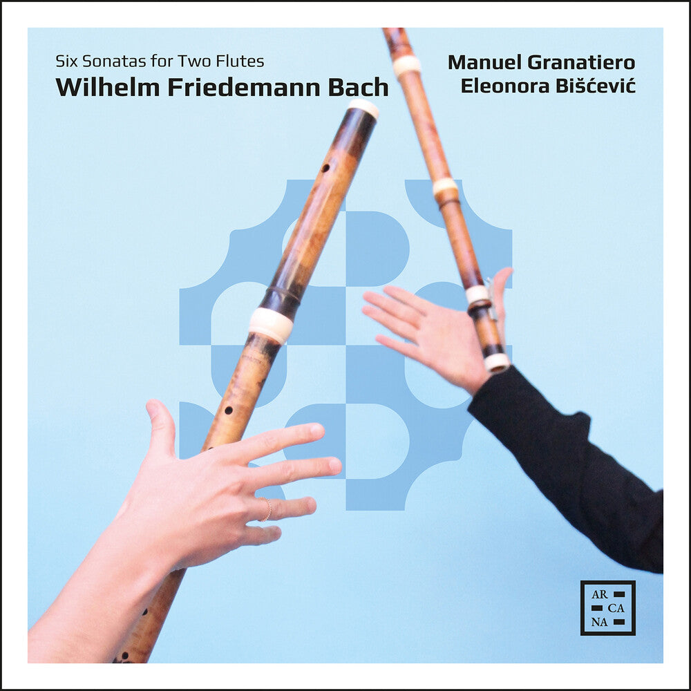 W. F. Bach: Six Sons For Two Flutes [CD]