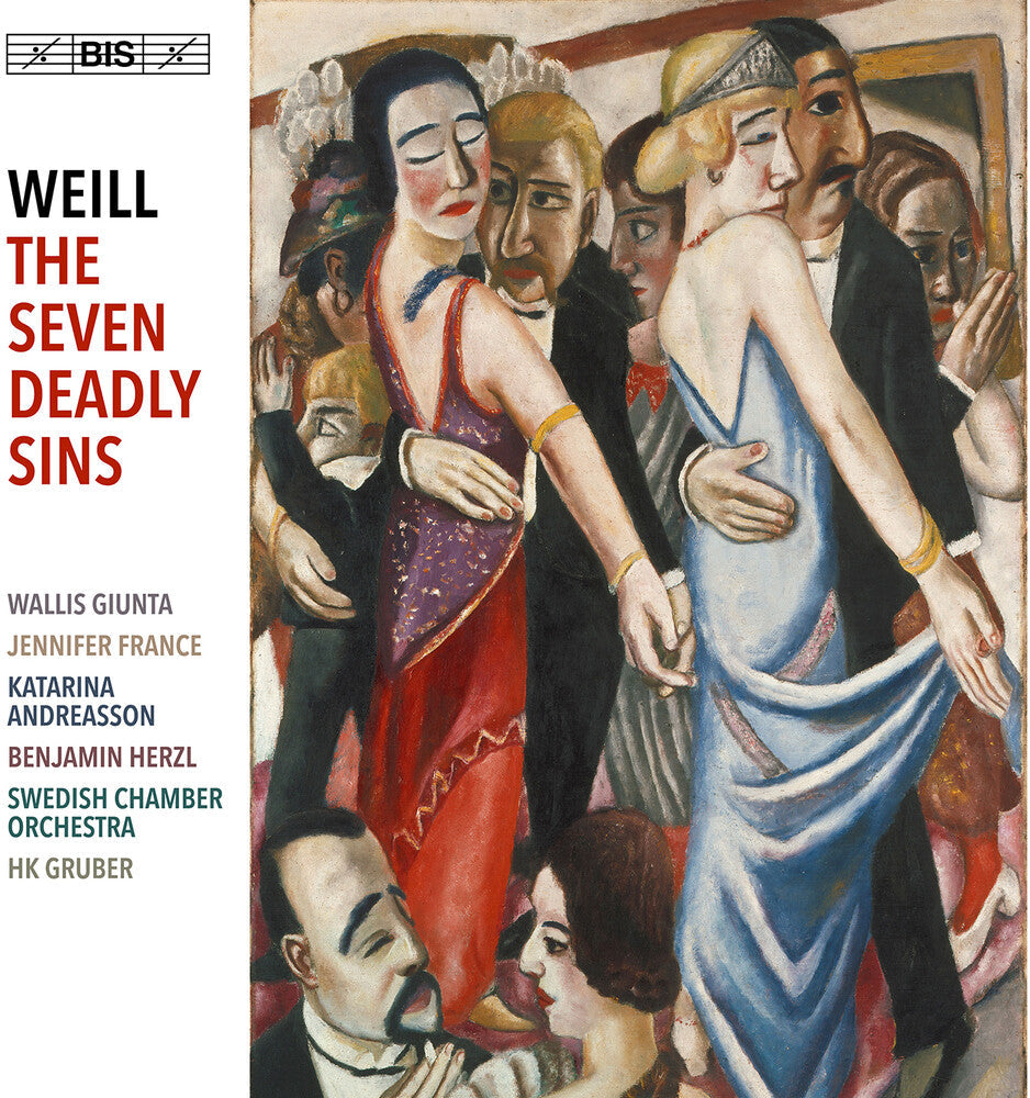 Kurt Weill: Seven Deadly Sins [CD]