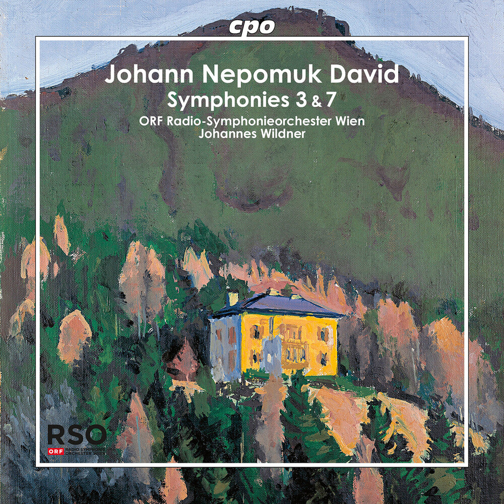 Johann Nepomuk David: Symphonies 3 & 7 [CD]