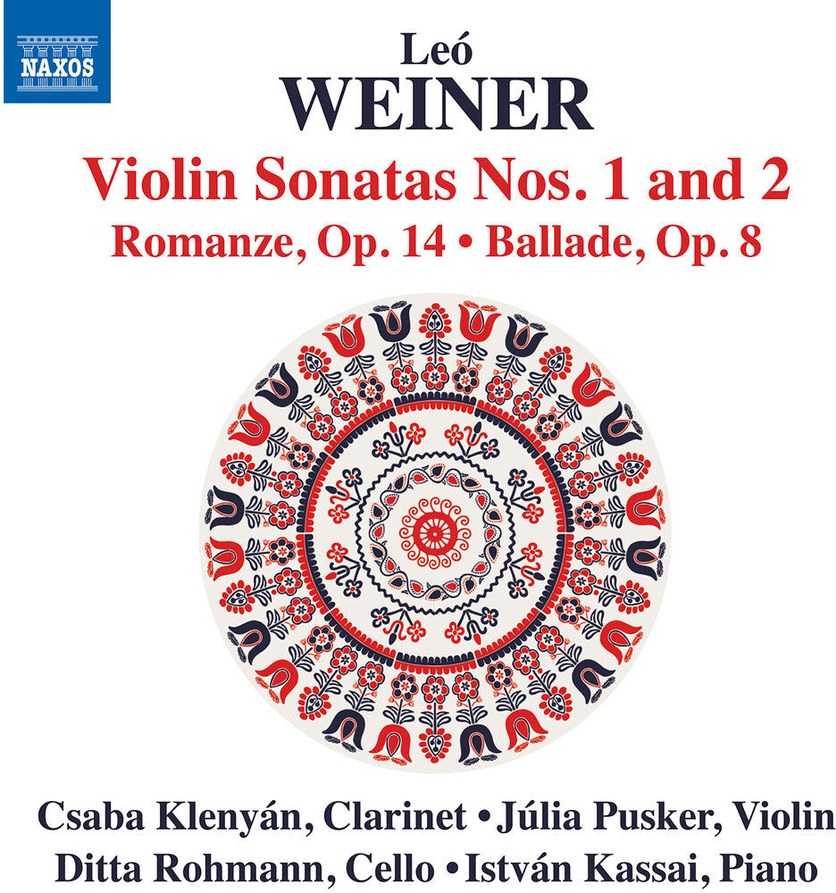 Weiner: Vn Sons Nos. 1-2 Romanze Ballade [CD]