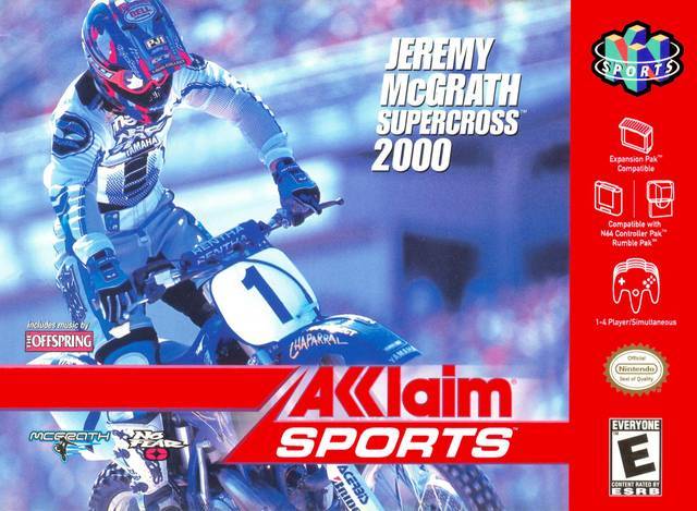 Jeremy McGrath Supercross 2000 (Nintendo 64) (Online Order Only)