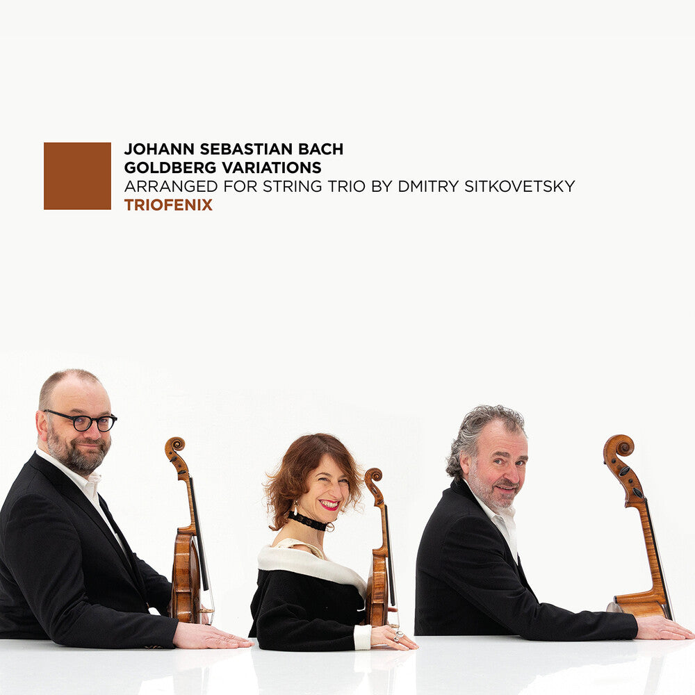 Goldberg Variations (Arr. For String Trio By Dmitr [CD]