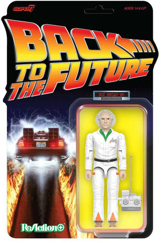 ReAction Back to the Future ReAction+ Wv1 Doc Brown '85 3¾-inch Retro Action Figure (ONLINE ORDER ONLY)