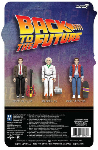 ReAction Back to the Future ReAction+ Wv1 Doc Brown '85 3¾-inch Retro Action Figure (ONLINE ORDER ONLY)