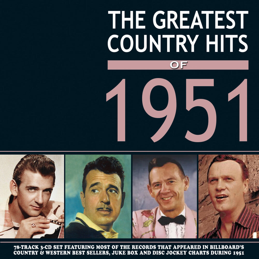 Greatest Country Hits Of 1951 / Various [CD]