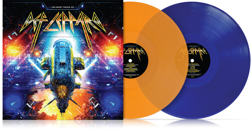 Many Faces Of Def Leppard [Orange & Blue]