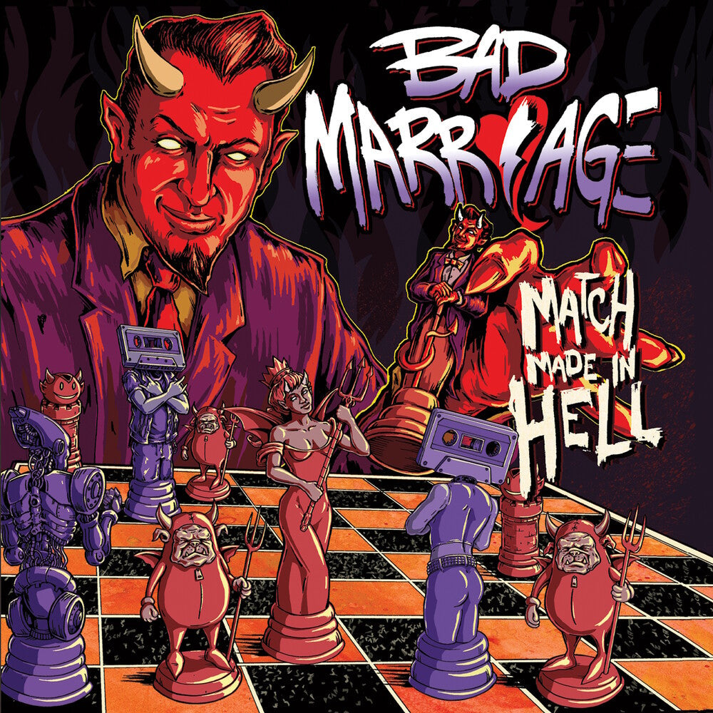 Match Made In Hell - Blood Moon [Colored Vinyl] (Gate)