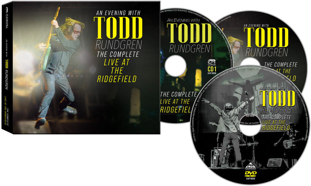 An Evening With Todd Rundgren: The Complete Live At The Ridgefield [3 CD]