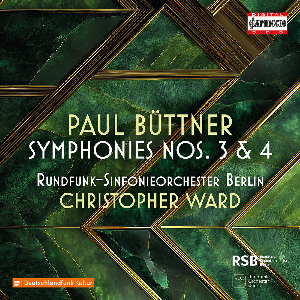 Paul Buttner: Syms Nos. 3 & 4 [CD]