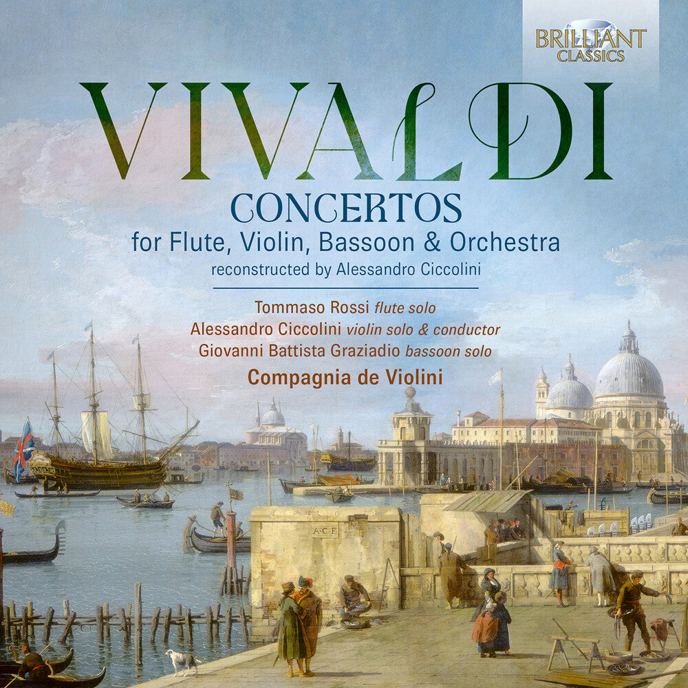 Vivaldi: Cons For Flute Violin Bassoon & Orchestra [CD]