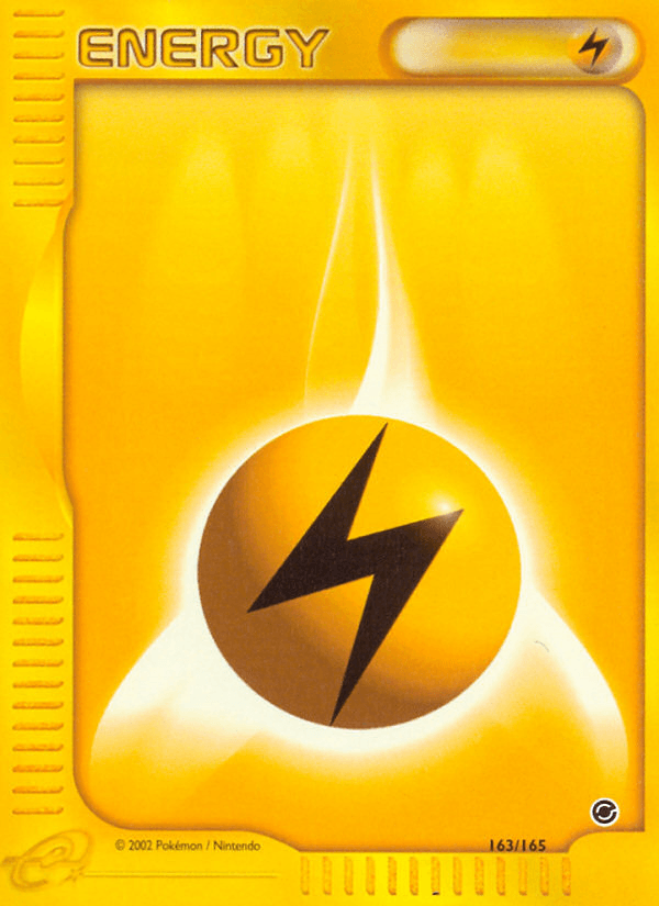 Lightning Energy (163/165) [Expedition: Base Set] (Online Only)