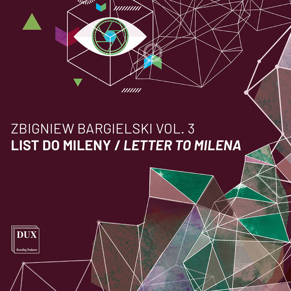 Bargielski Vol. 3 - Letter To Milena [CD]