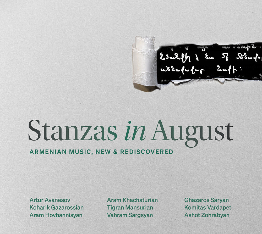 Stanzas In August - Armenian Music New & Redisco [CD]