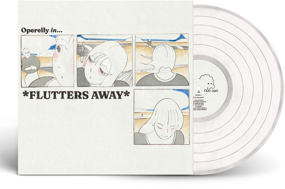 Flutters Away / Handwriting Practice No. 1 [Clear Vinyl]