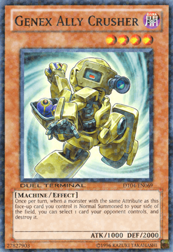 Genex Ally Crusher [DT04-EN069] Common (ONLINE ORDER ONLY)