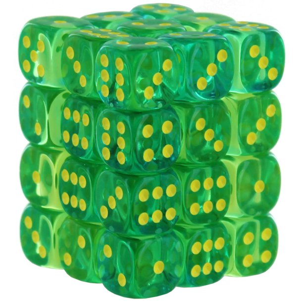CHESSEX: D6 Gemini™ DICE SETS - 12mm (ONLINE ORDER ONLY)