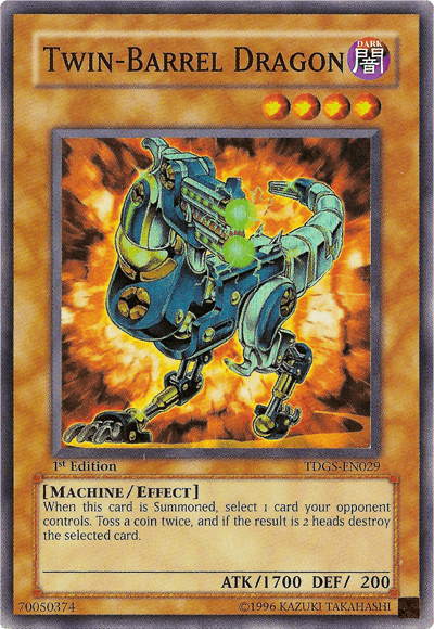 Twin-Barrel Dragon [TDGS-EN029] Super Rare (ONLINE ORDER ONLY)
