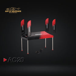 Mini-GT Paddock Service Tent Set ADVAN V1 1:64 MGTAC20 (ONLINE ORDER ONLY)