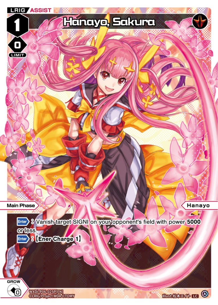 Hanayo, Sakura (Parallel Foil) (WXDi-P06-025P[EN]) [Welcome Back Diva: selector]