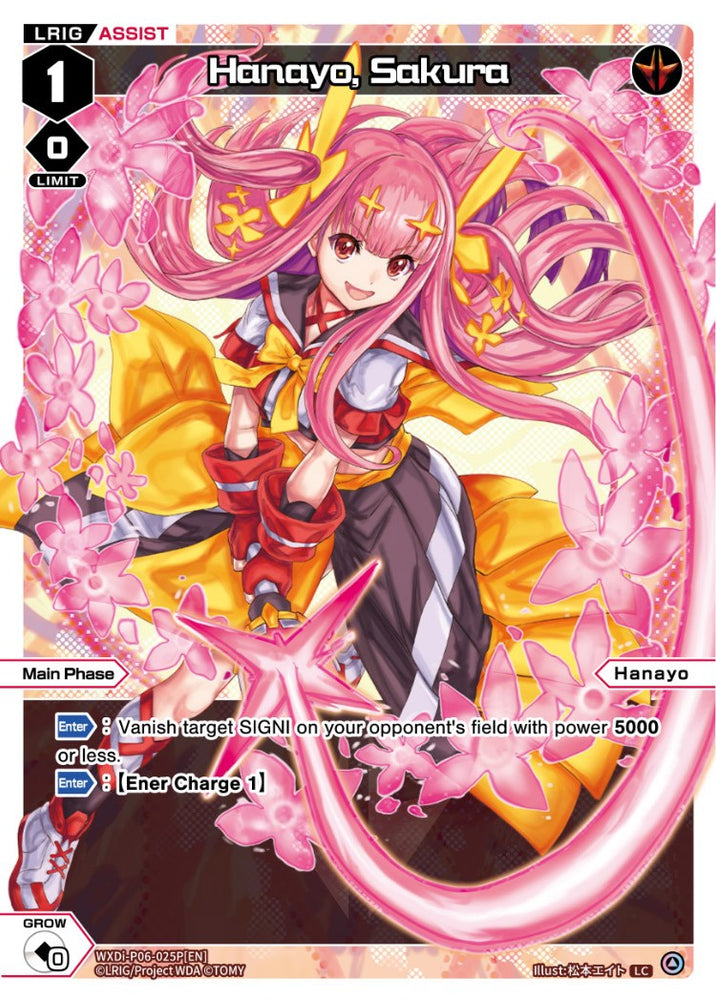 Hanayo, Sakura (Parallel Foil) (WXDi-P06-025P[EN]) [Welcome Back Diva: selector]