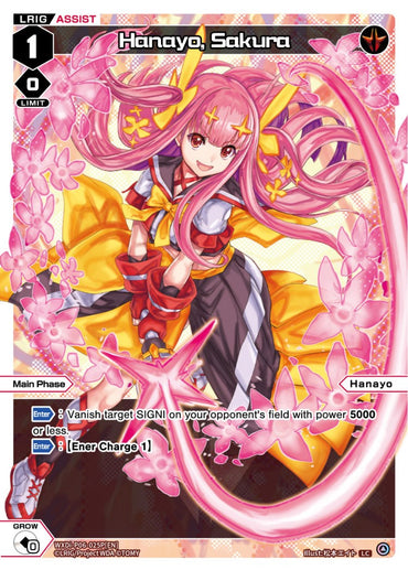 Hanayo, Sakura (Parallel Foil) (WXDi-P06-025P[EN]) [Welcome Back Diva: selector]