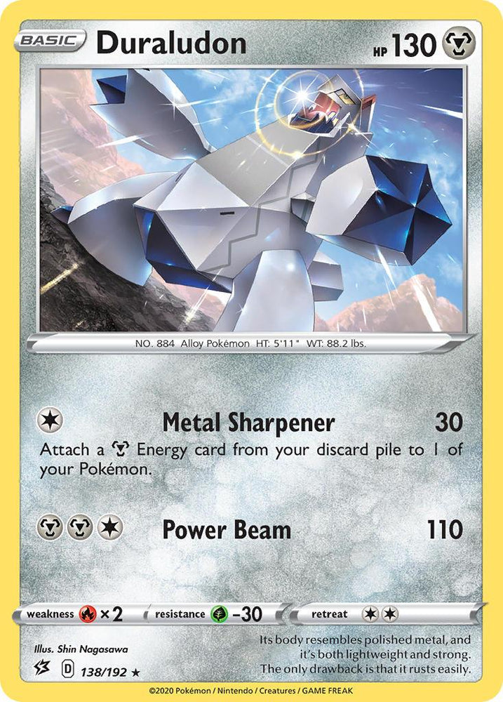 Duraludon (138/192) (Theme Deck Exclusive) [Sword & Shield: Rebel Clash] (Online Only)