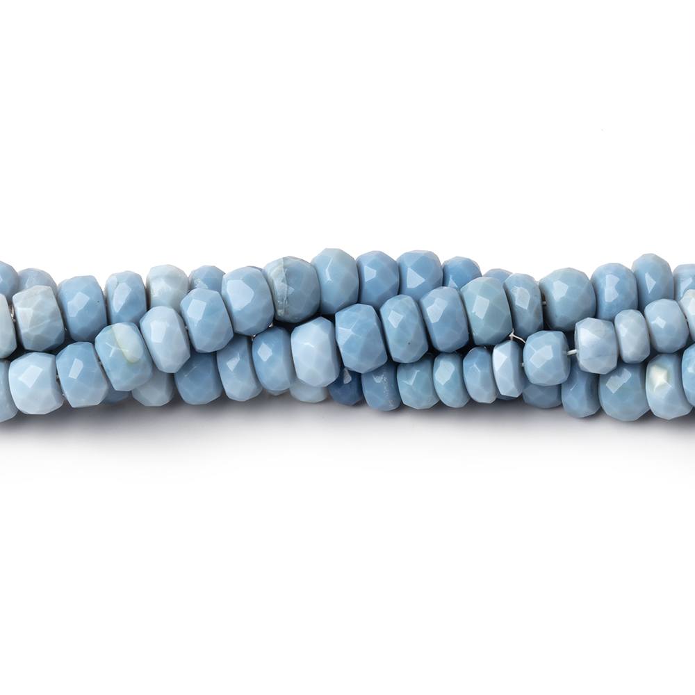 4.5-5.5mm Owyhee Blue Opal Faceted Rondelle Beads 16 inch 124 pieces (ONLINE ORDER ONLY)