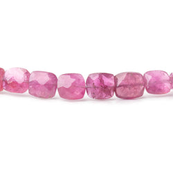 4.5-5.5mm Pink Tourmaline Faceted Cushion Beads 16 inch 72 pieces AA (ONLINE ORDER ONLY)