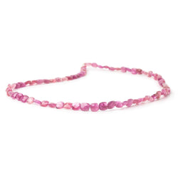 4.5-5.5mm Pink Tourmaline Faceted Cushion Beads 16 inch 72 pieces AA (ONLINE ORDER ONLY)