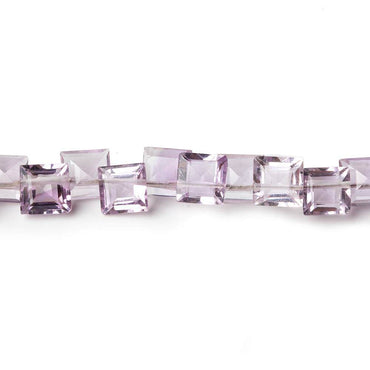 5mm Amethyst  pavilion faceted Emerald Cut Beads 13 inch 80 pieces (ONLINE ORDER ONLY)