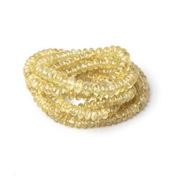 4.5-6.5mm Grossular Garnet Plain Rondelle Beads 16 inch 136 pieces AA (ONLINE ORDER ONLY)