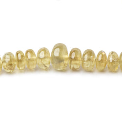 4.5-6.5mm Grossular Garnet Plain Rondelle Beads 16 inch 136 pieces AA (ONLINE ORDER ONLY)