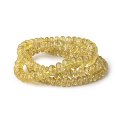 4.5-6.5mm Grossular Garnet Plain Rondelle Beads 16.5 inch 129 pieces AA (ONLINE ORDER ONLY)