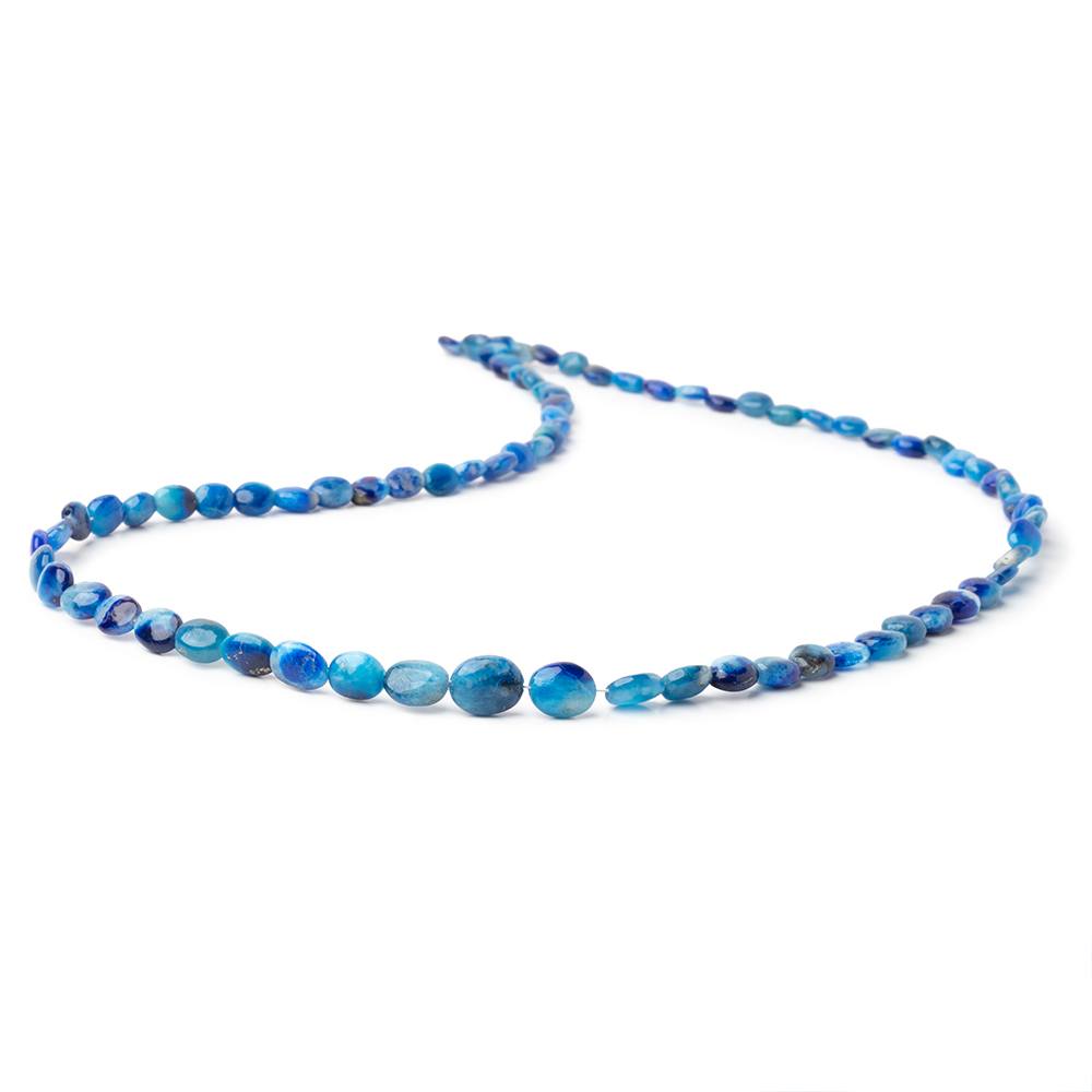 4.5-8mm Afghanite Plain Oval Beads 18 inch 72 pieces AAA (ONLINE ORDER ONLY)