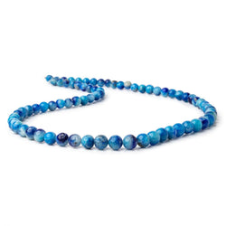 4.5-8mm Afghanite Plain Round Beads 18 inch 74 pieces AAA (ONLINE ORDER ONLY)