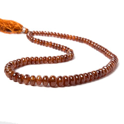 4.5-9mm Spessartite Garnet Beads Plain Rondelle 16 inch 102 pieces (ONLINE ORDER ONLY)