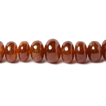 4.5-9mm Spessartite Garnet Beads Plain Rondelle 16 inch 102 pieces (ONLINE ORDER ONLY)