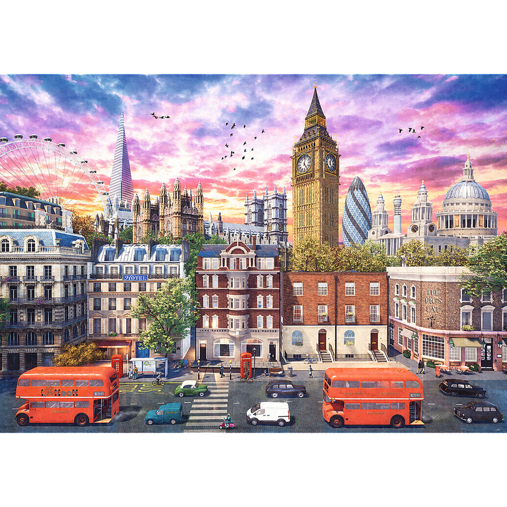 Trefl Red Walking Around London 4000 Piece Puzzle (ONLINE ORDER ONLY)