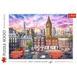 Trefl Red Walking Around London 4000 Piece Puzzle (ONLINE ORDER ONLY)