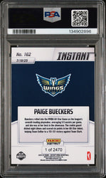 Graded 2025 Panini Instant Paige Bueckers #162 Rookie RC Basketball Card PSA 8 Near Mint (ONLINE ORDER ONLY)