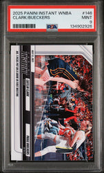Graded 2025 Panini Instant Caitlin Clark/Paige Bueckers #146 Basketball Card PSA 9 Mint (ONLINE ORDER ONLY)