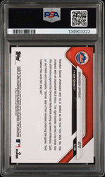 Graded 2025 Topps Now Brandon Sproat #672 Rookie RC Baseball Card PSA 9 Mint (ONLINE ORDER ONLY)
