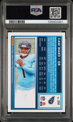 Graded 2025 Panini Donruss Cam Ward #350 Rookie RC Football Card PSA 5 Excellent (ONLINE ORDER ONLY)