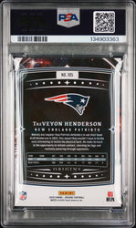 Graded 2025 Panini Origins TreVeyon Henderson #105 Rookie RC Football Card PSA 10 Gem Mint (ONLINE ORDER ONLY)