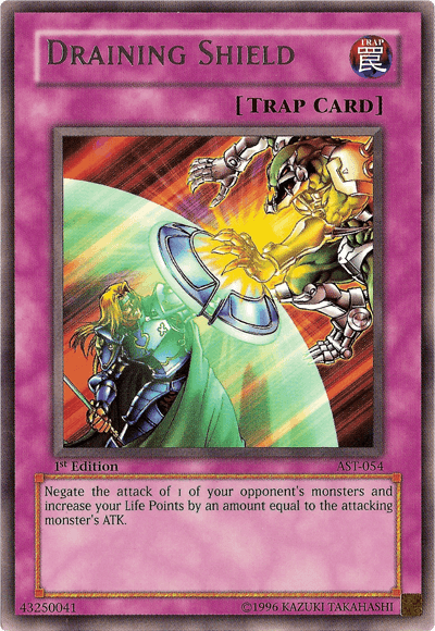 Draining Shield [AST-054] Rare (ONLINE ORDER ONLY)